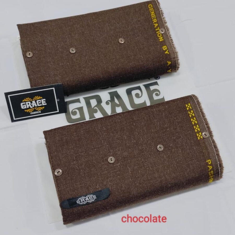 Men's Unstitched Wool Suits - Winter - Grace - Chocolate